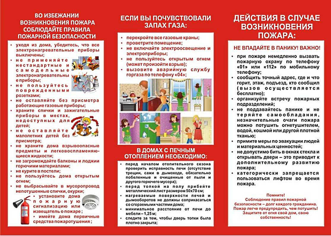 Пожарная безопасность.
