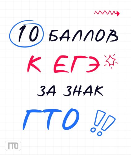 Знак ГТО.